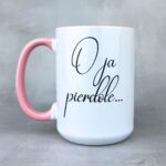 Kubek o ja pierdole - barbi różowe ucho