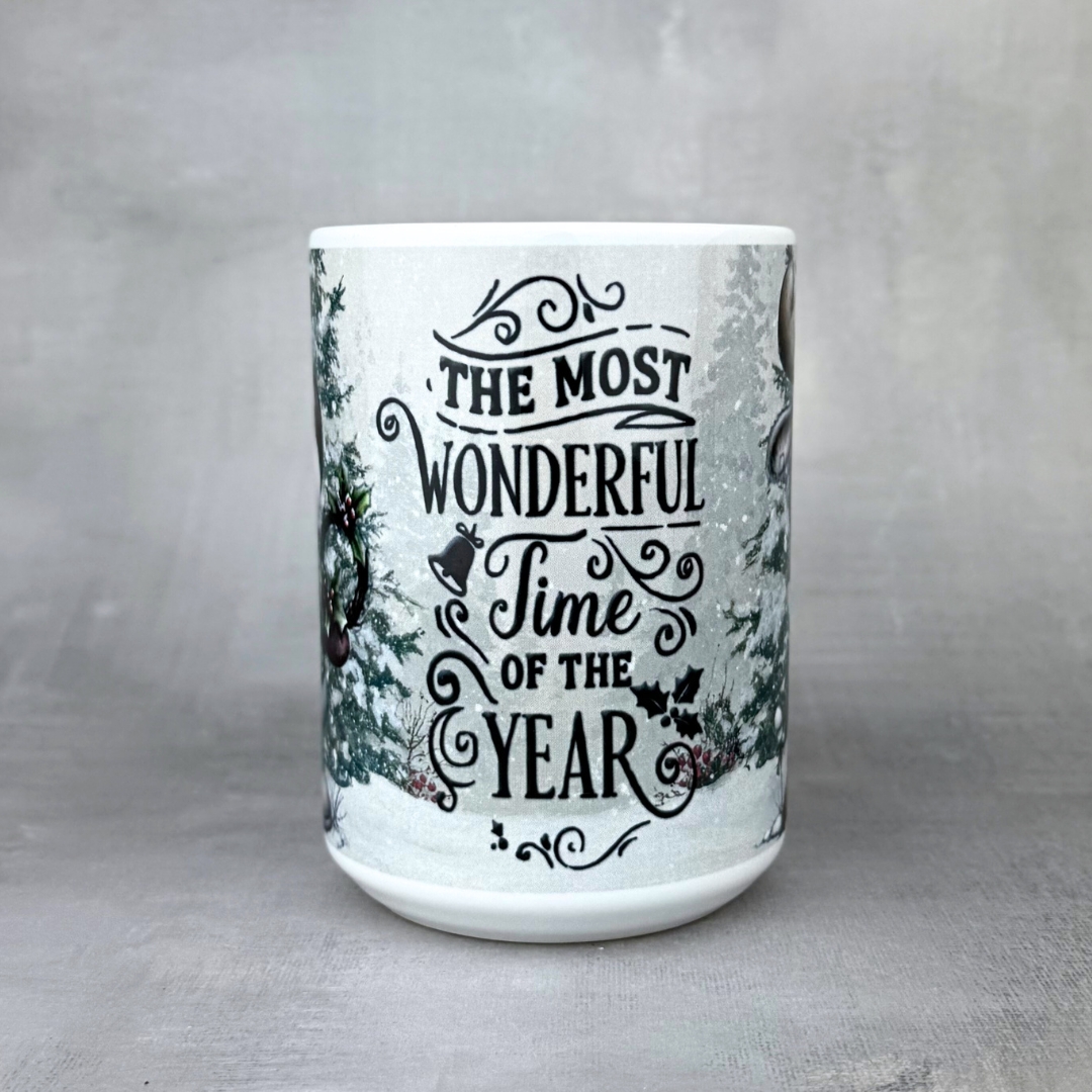 Kubek świąteczny the most wonderful time of the year
