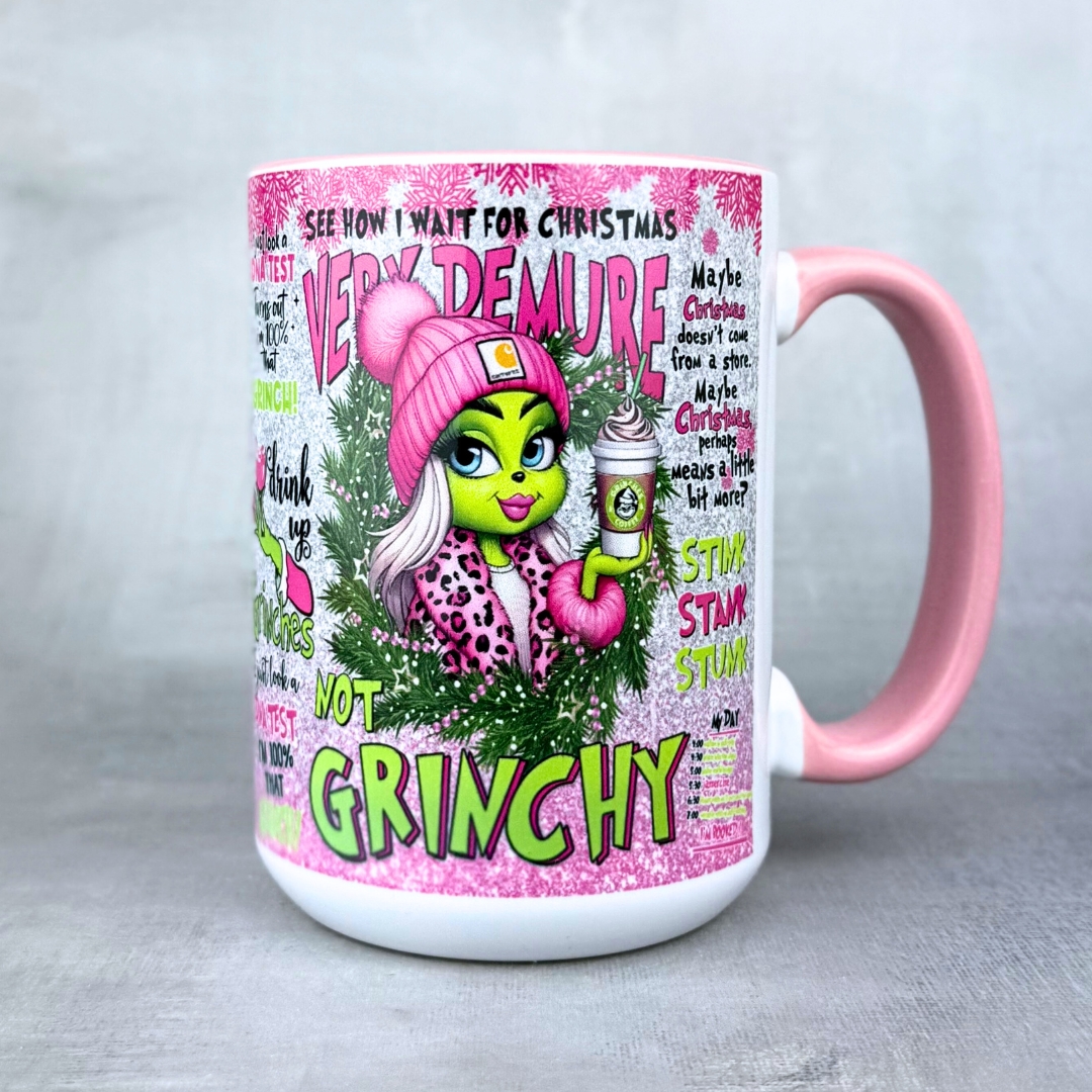 Kubek very demure - grinchy