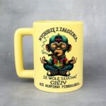 Kubek wolę słuchac ciszy Leo 450 ml