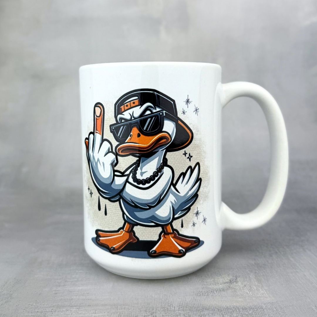 Kubek wyjebane mam z kaczką