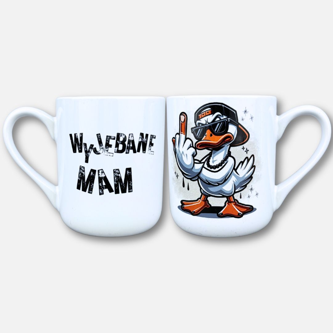 kubek wyjebane mam z kaczką