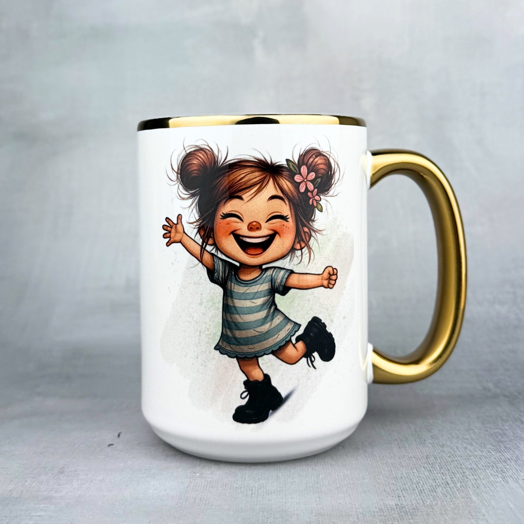 Kubek Bądź szczęśliwa (mała złośnica)