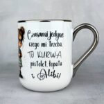 Kubek czasami mam ochotę x alibi (mała złośnica) 330ml elegant srebrny