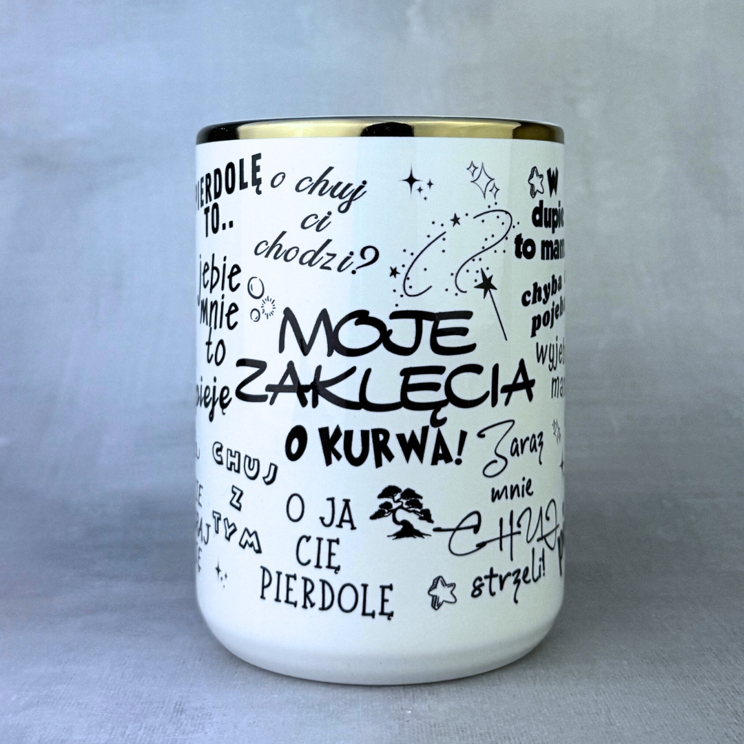 Kubek moje zaklęcia złote ucho