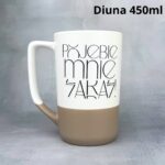 Kubek pojebie mnie zaraz (szyfr) diuna latte 450ml
