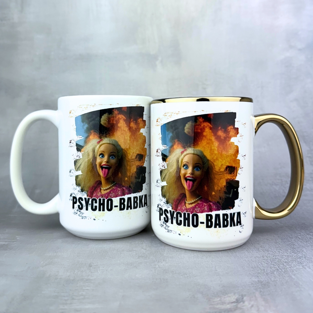 Kubek psycho-babka (psychopatka)