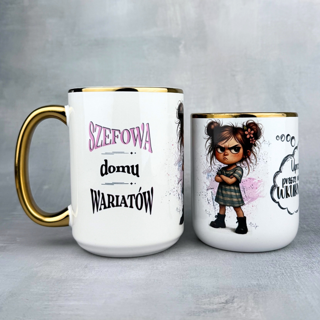 Kubek szefowa domu wariatów (mała złośnica)