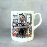 Kubek szycie to moje życie porcelanowy