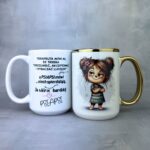 Kubek terapeuta mówi mi (mała złośnica) nowość