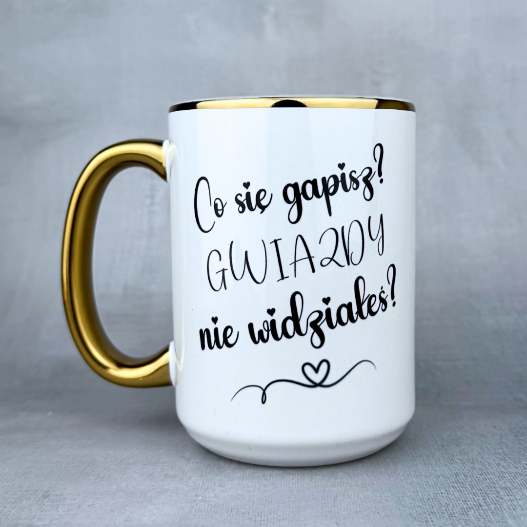 Kubek co się gapisz, gwiazdy nie widziałeś