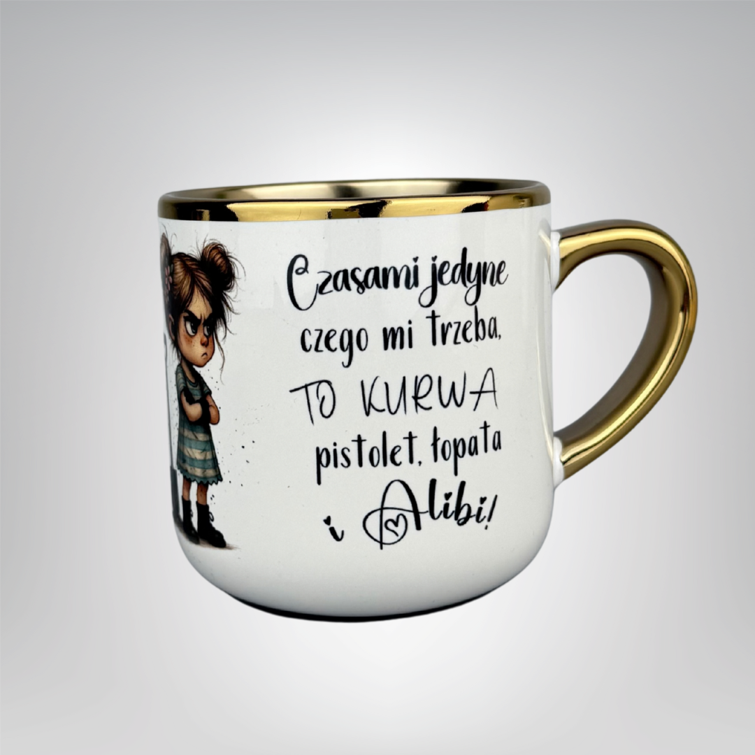 Kubek czasami mam ochotę X alibi Kubek Mała Złośnica czasami mam ochotę x alibi