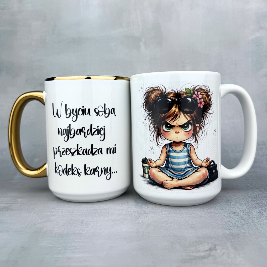 Kubek przeszkadza mi kodeks karny (Mała Złośnica)