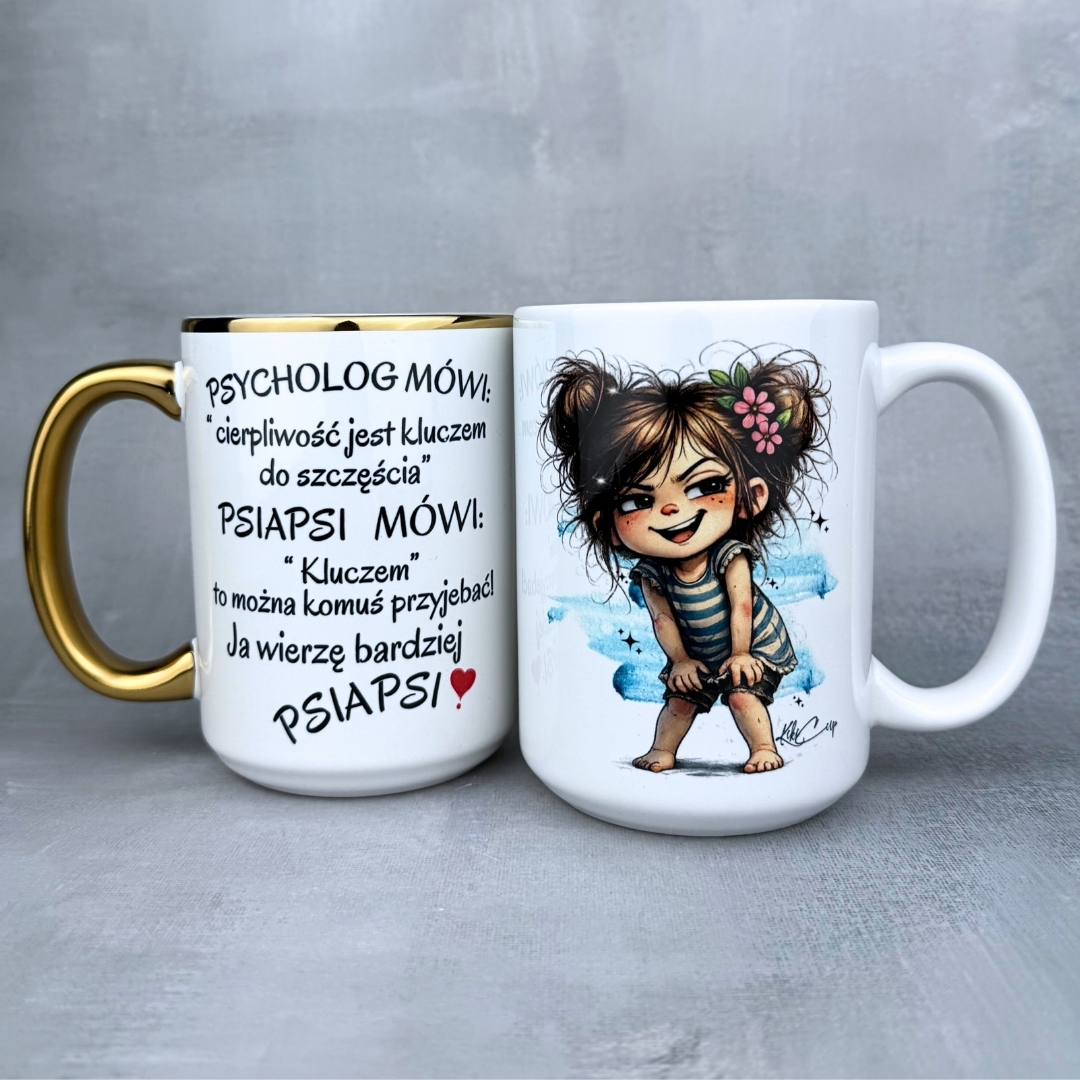 Kubek psycholog mówi mi (Mała Złośnica)