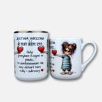 Kubek jestem wredna (Mała Złośnica) złoty