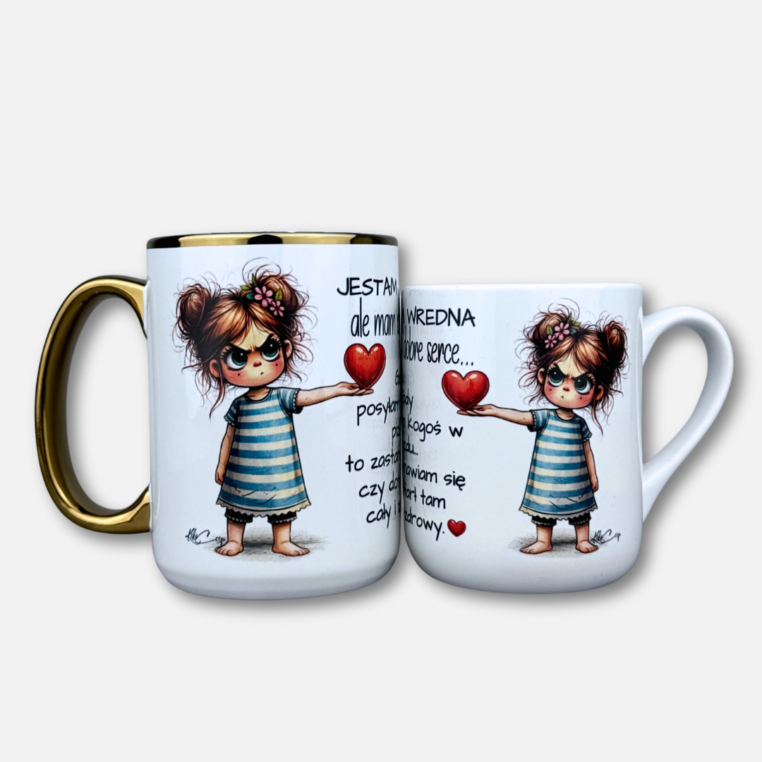 Kubek jestem wredna ale mam dobre serce (Mała Złośnica)