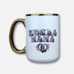 Kubek kocia mama złoty