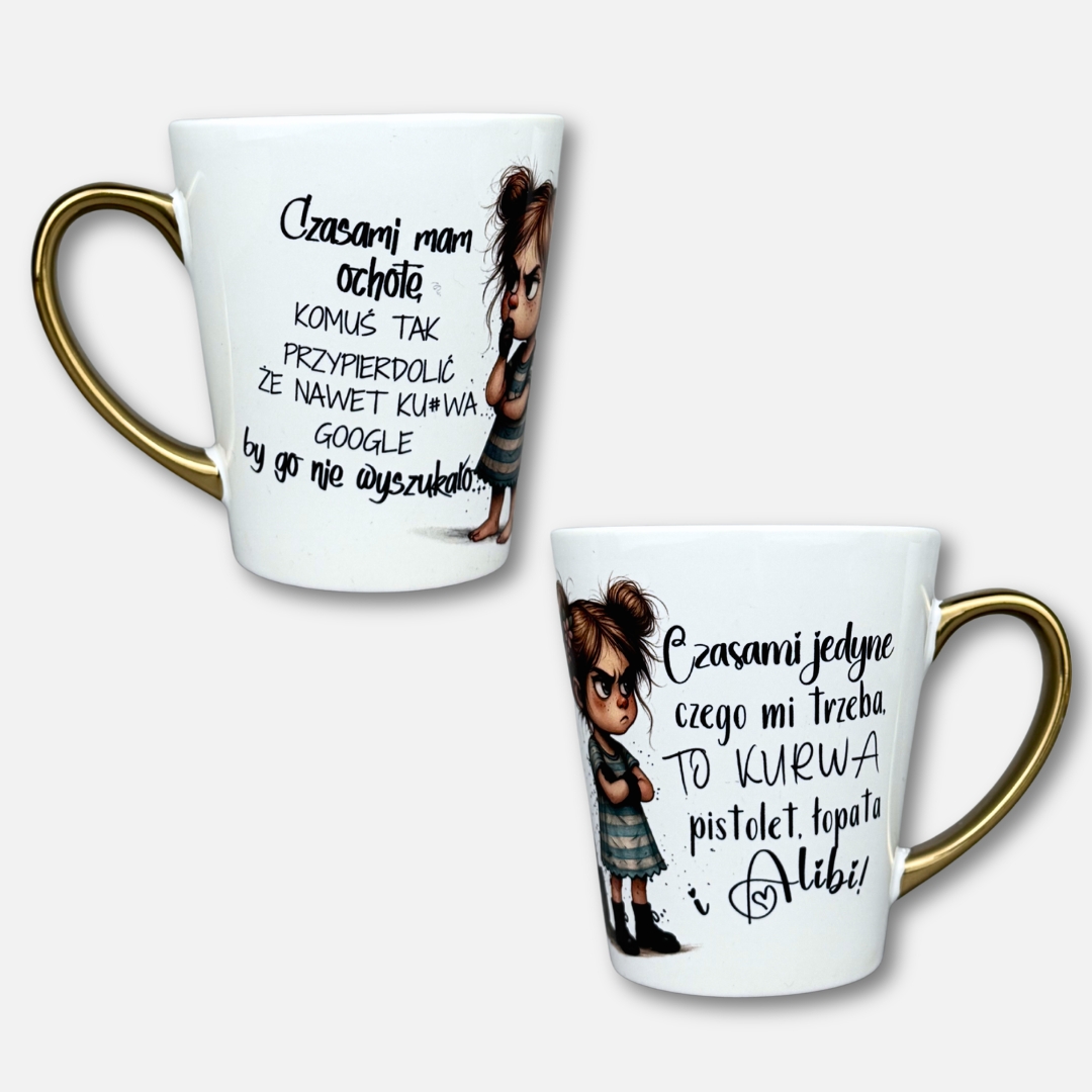 Kubek latte czasami mam ochotę x alibi (mała złośnica) nowość