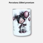 Kubek nie zesraj się (baloniki) porcelana premium