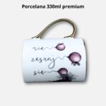 Kubek nie zesraj się (baloniki) porcelana premium 330ml nowość