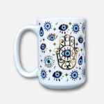 Kubek oko proroka klasyczny biały