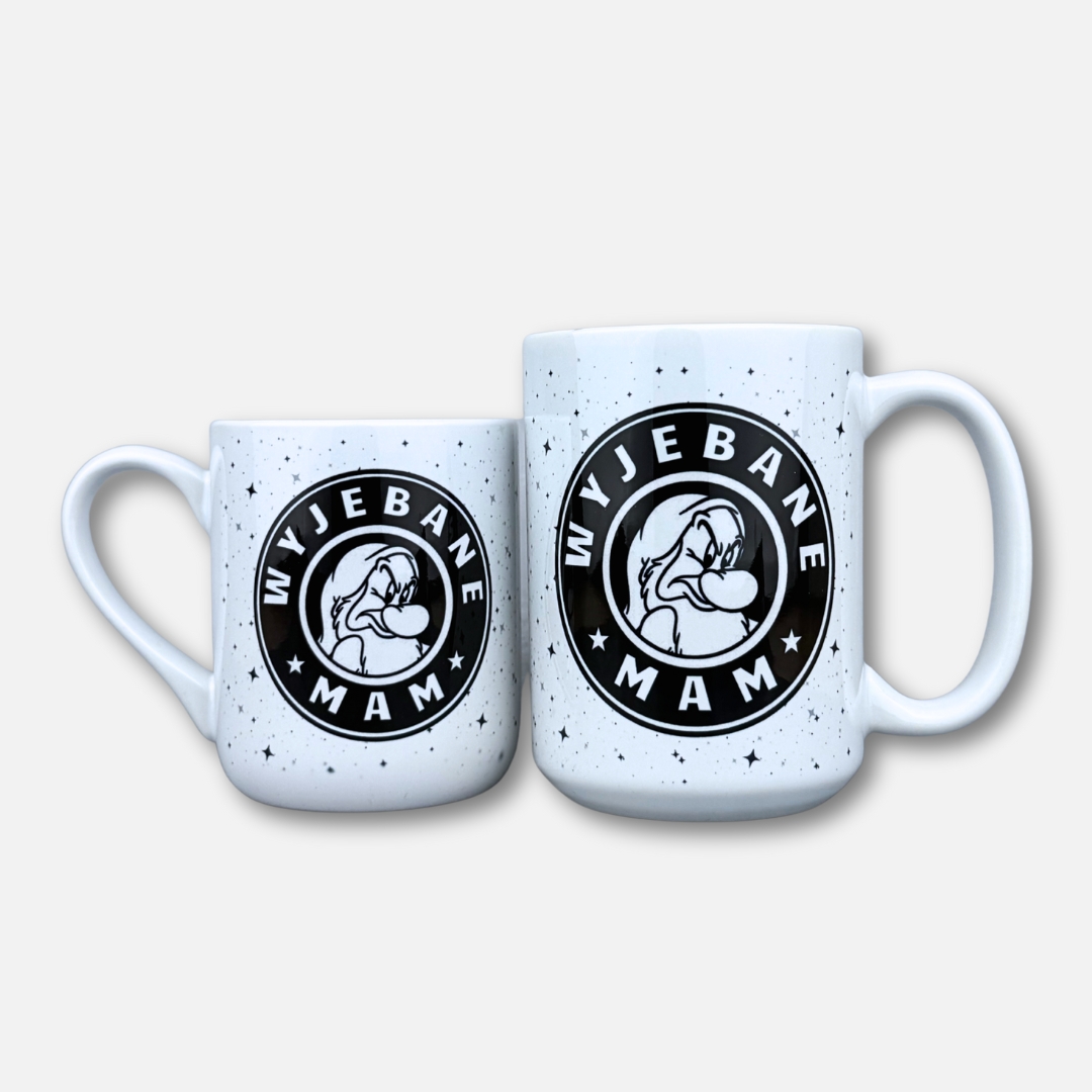 Kubek wyjebane mam (krasnal)