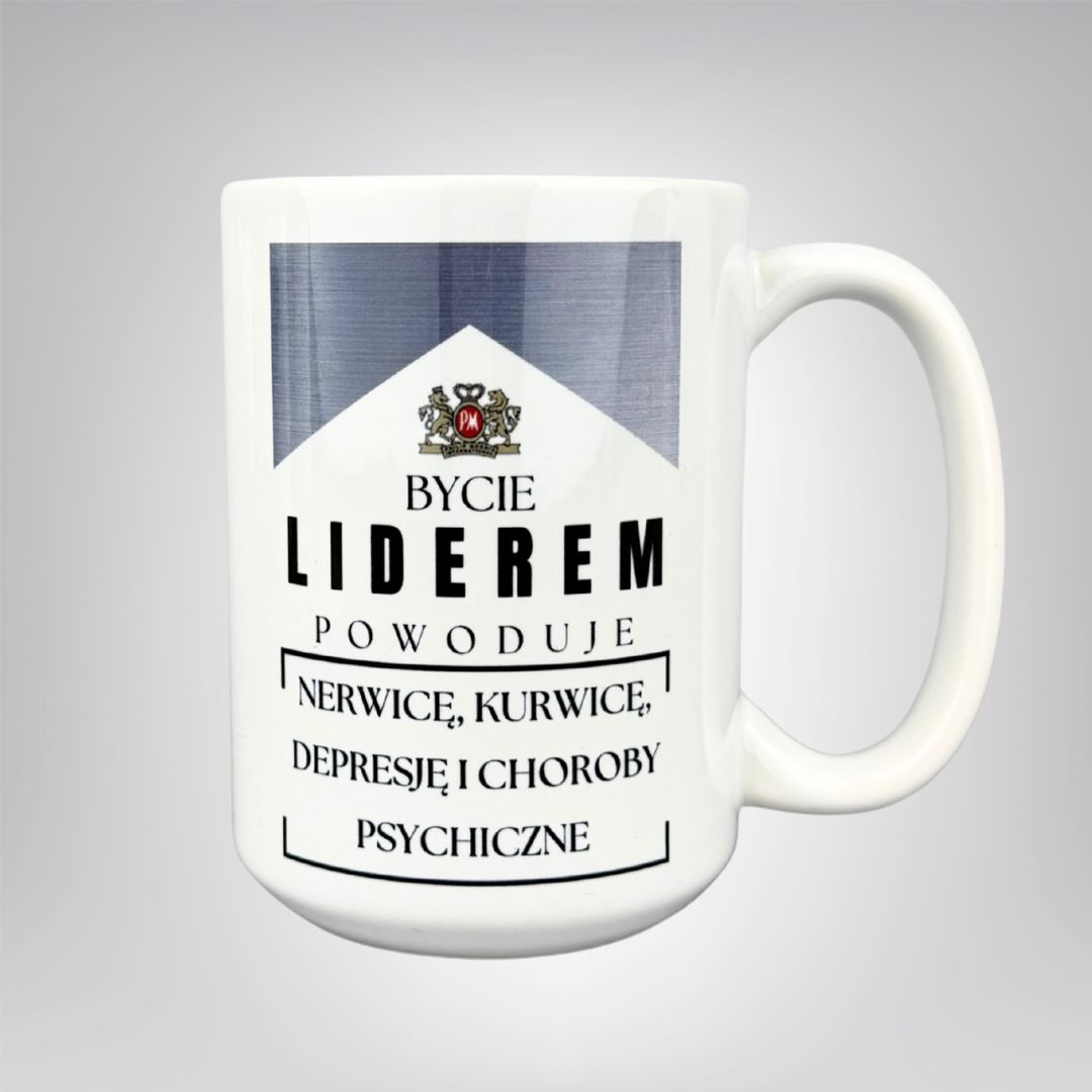 Kubek bycie liderem powoduje nerwice depresje i choroby psychiczne