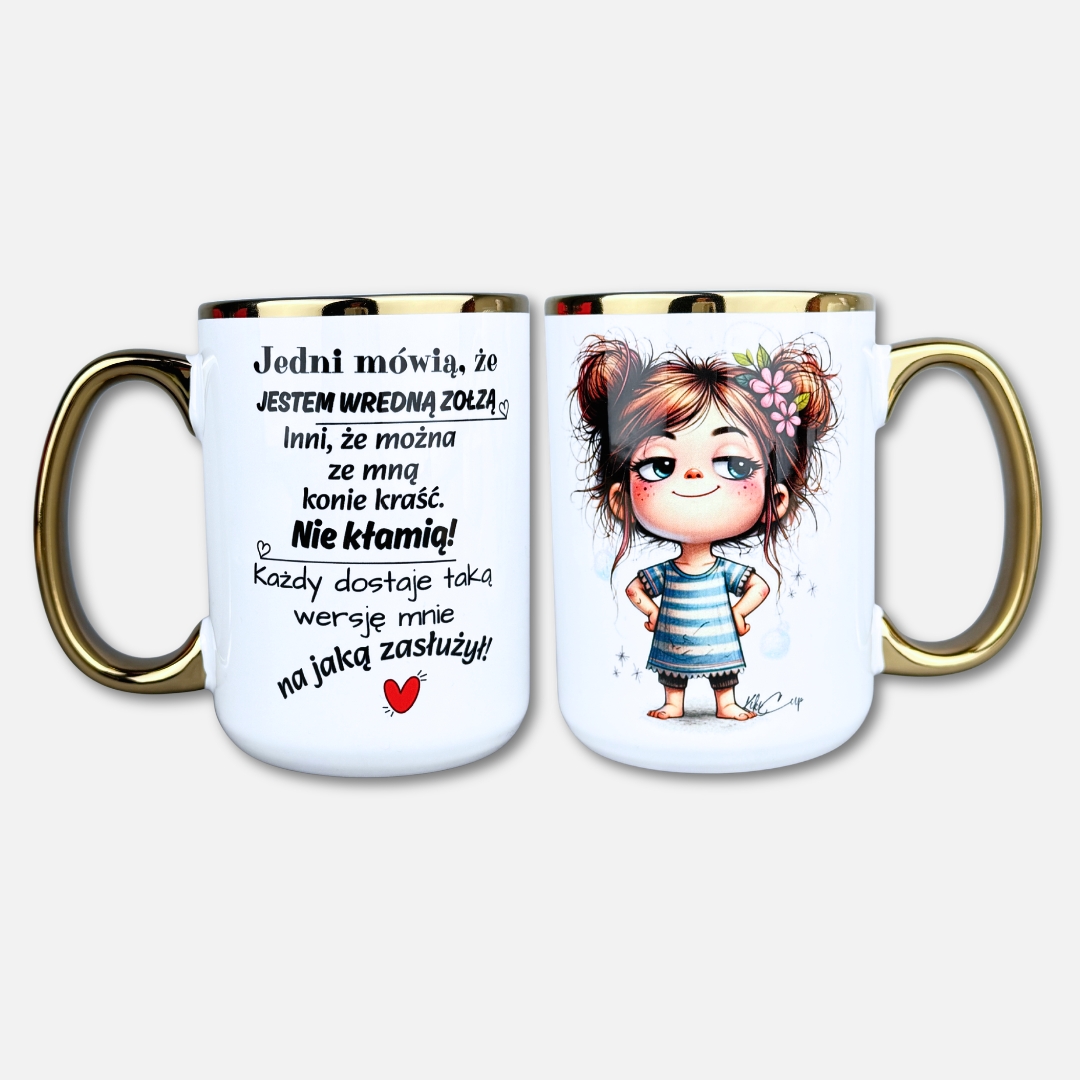 Kubek Jedni mówią, że jestem wredna zołzą (Mała Złośnica)