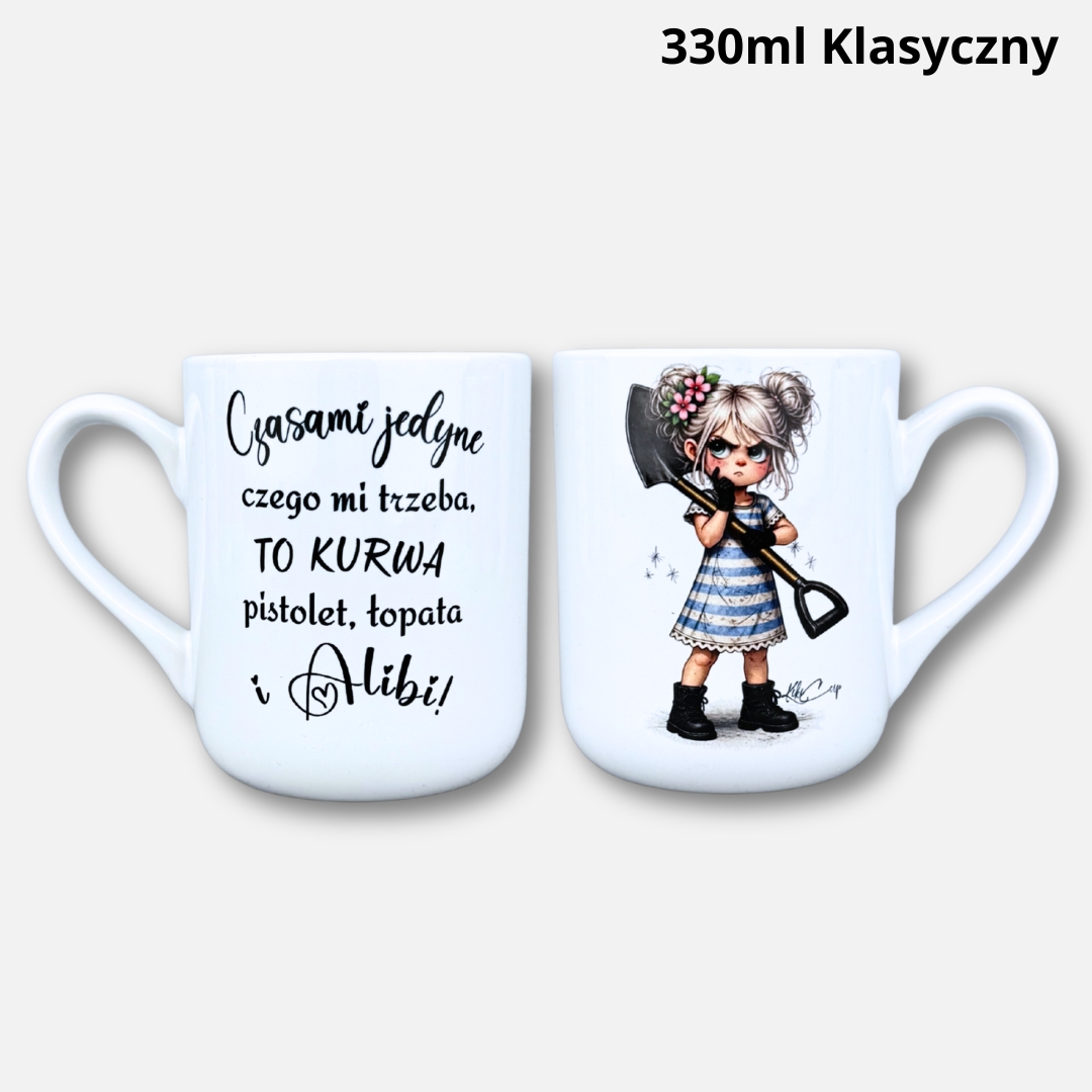 Kubek czasami jedyne czego mi trzeba (Mała blondi)