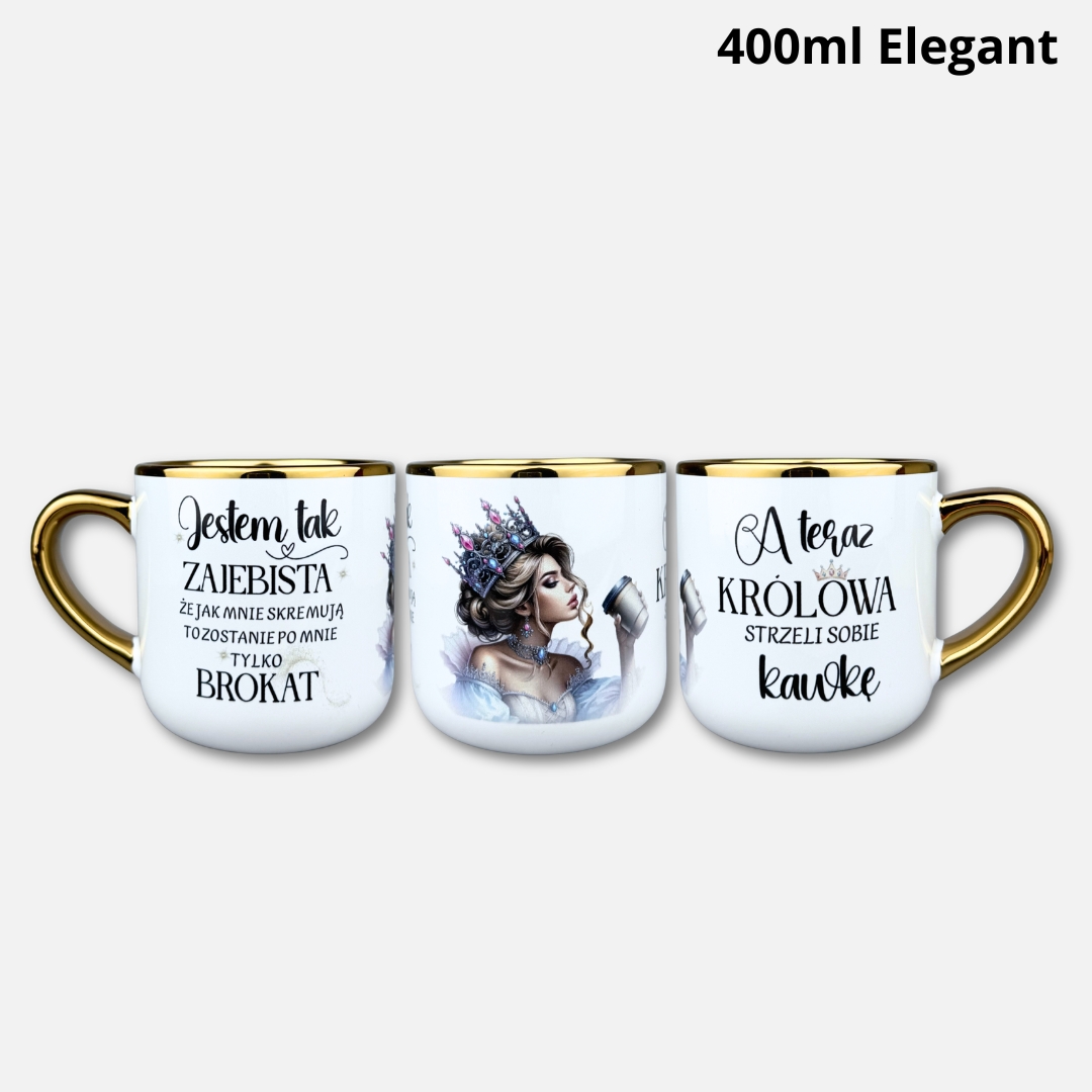 Kubek jestem tak zajebista że... 400ml elegant nowośc