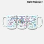 Kubek moje zaklęcia (kolorowy z cenzurą) 450ml klasyczny