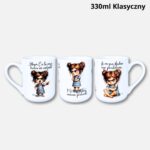 Kubek żebym Cię tu więcej nie widziała 330ml klasyczny (Mała Złośnica)