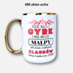 Kubek nie mój cyrk i nie moje małpy