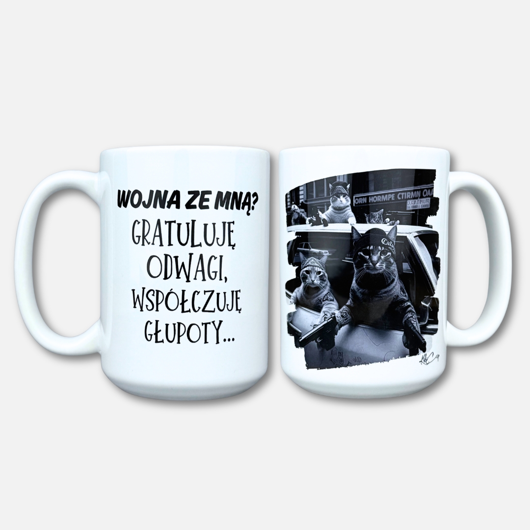 Kubek Wojna ze mną (2Cat)