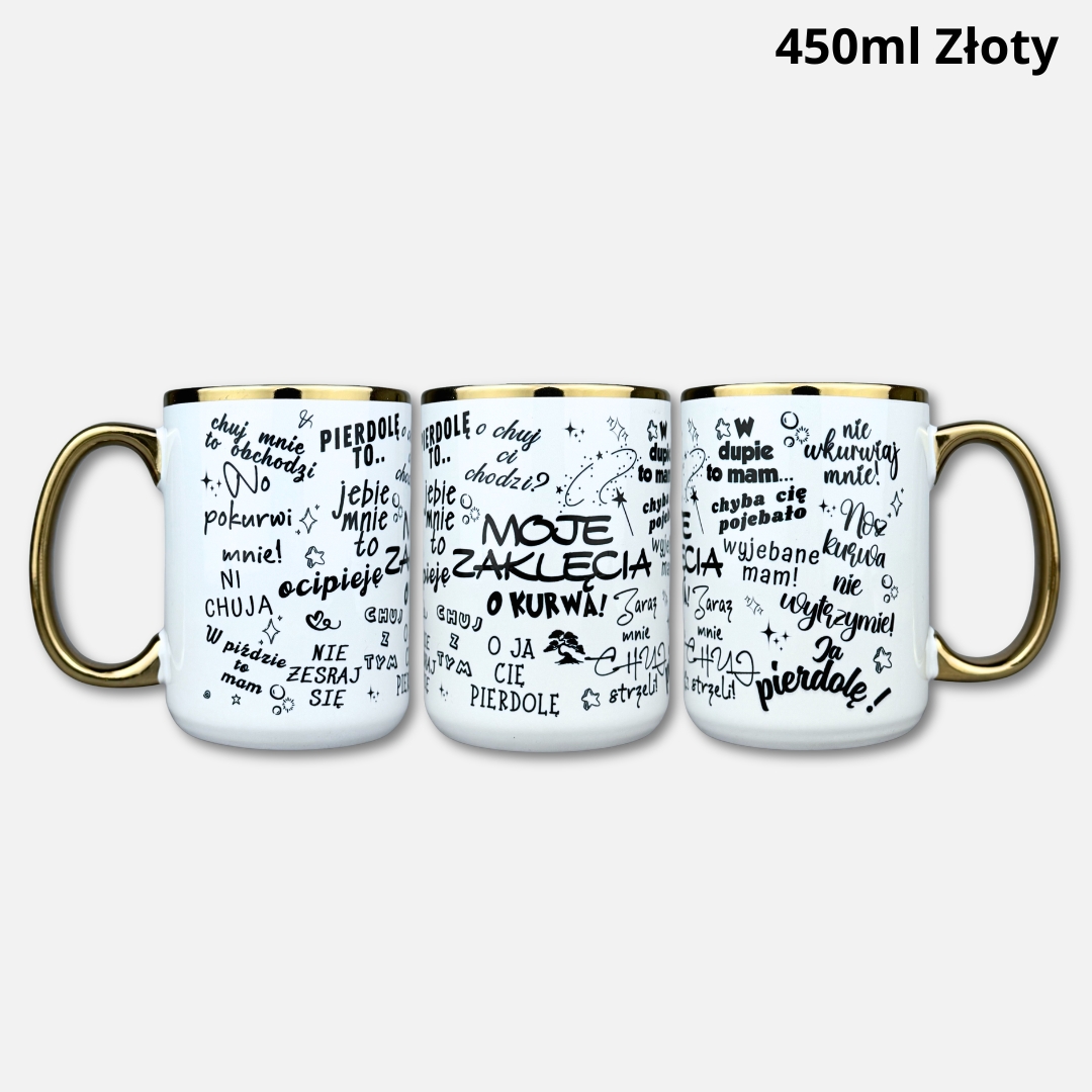 Kubek moja zaklęcia 2026 Kubek moja zaklęcia 2026 450ml złoty