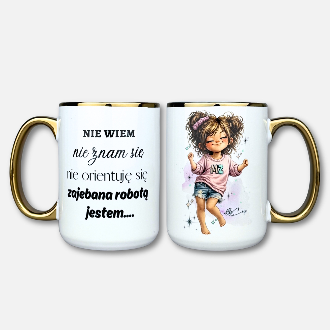 Kubek nie wiem nie znam się (Mała Złośnica)