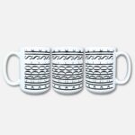 Kubek pierdol się (szlaczki)