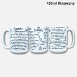 Kubek urodzinowy Agnieszka z imieniem i śmiesznymi życzeniami 450ml klasyczny
