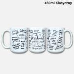 Mój kubek zajebistości Nowość 2026 450ml klasyczny