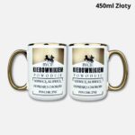 Kubek Bycie kierownikiem powoduje... 450ml złoty (nowość)