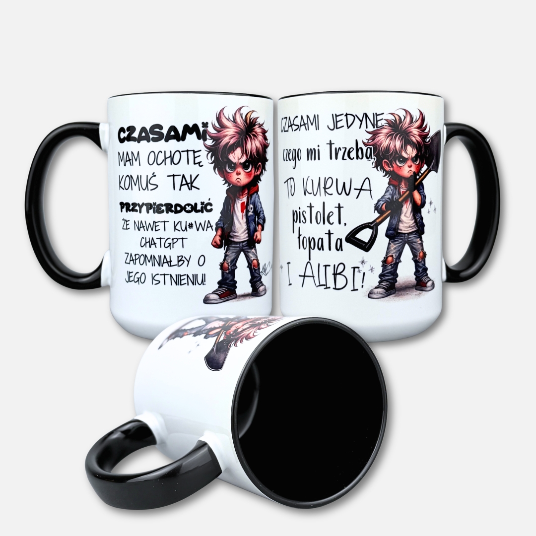 Kubek chat gpt x alibi (Mały Złośnik)
