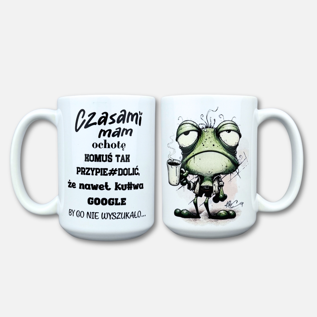 Kubek czasami mam ochotę... (Żaba)