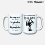 Kubek kuwa mać nie można (z psem) 2026 450ml klasyczny
