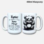 Kubek kuwa, nie dzwońcie do mnie! 450ml klasyczny
