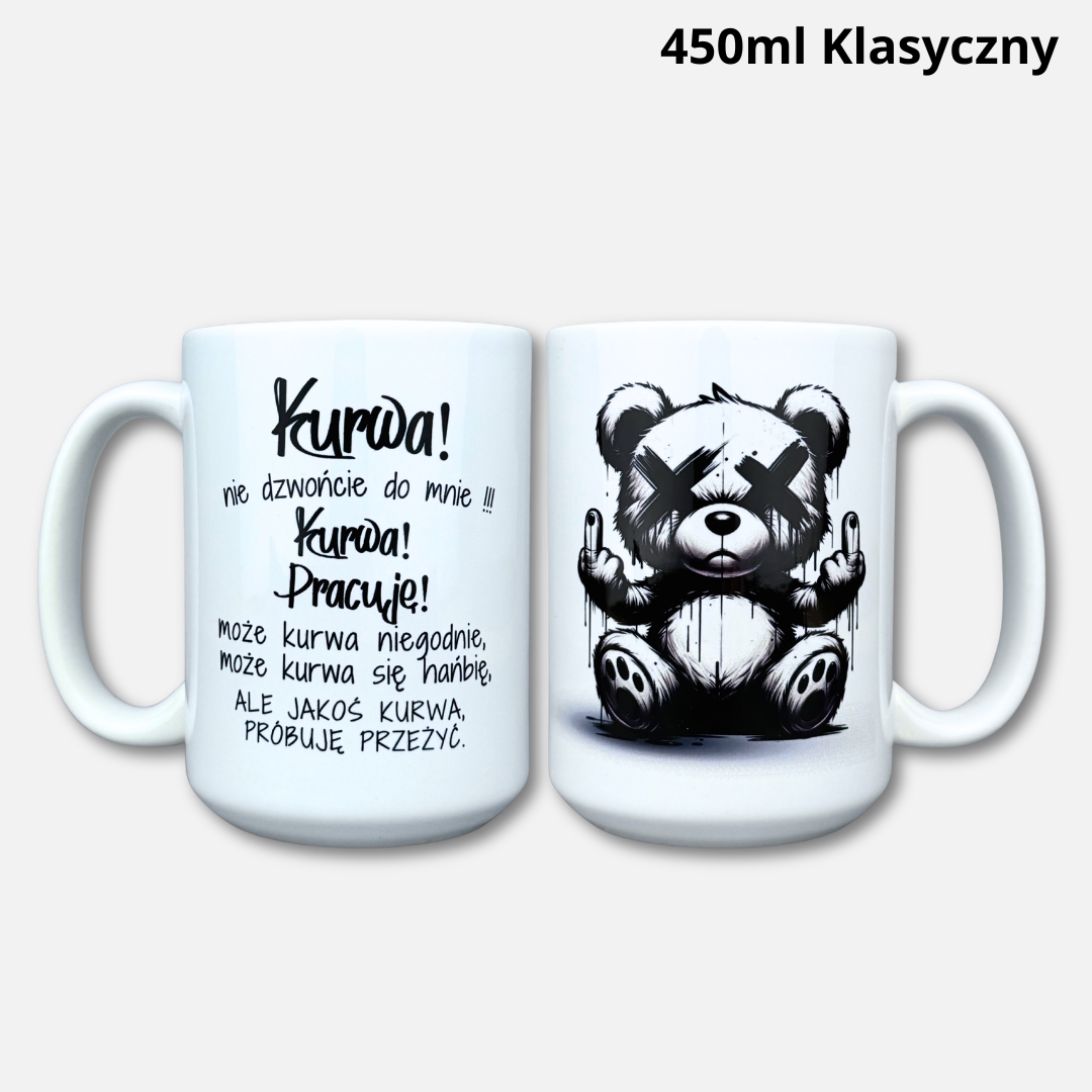 Kubek kuwa, nie dzwońcie do mnie! Kubek kuwa, nie dzwońcie do mnie! 450ml klasyczny