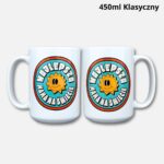 Kubek najlepsza mama na świecie (retro) 450ml klasyczny