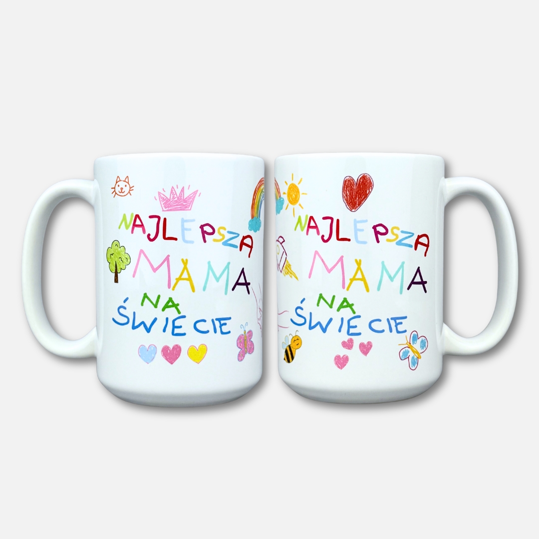 Kubek najlepsza mama na świecie (rysunkowy) 2026