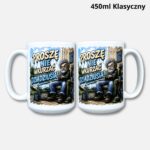 Kubek proszę nie wkurzać dziadziusia 450ml klasyczny