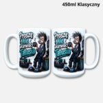 Kubek proszę nie wkuwiać tatusia 450ml klasyczny