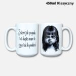 Kubek jestem jak pogoda 450ml klasyczny
